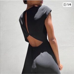 Aritzia Babaton Mini Hampton Dress | Black | sz 4